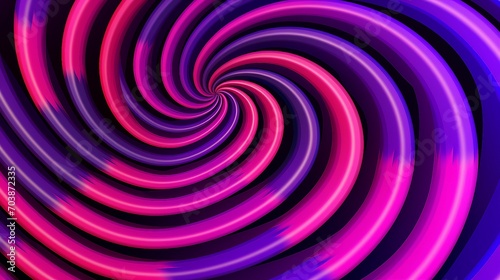 Mesmerizing Spiral Illusion  Contemporary Graphic Design Art with Vibrant Energy and Hypnotic Flow