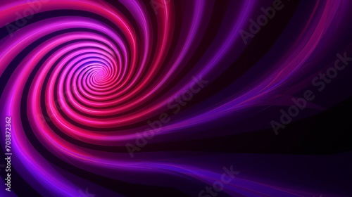 Mesmerizing Spiral Illusion: Contemporary Graphic Design Art with Vibrant Energy and Hypnotic Flow © Sunanta