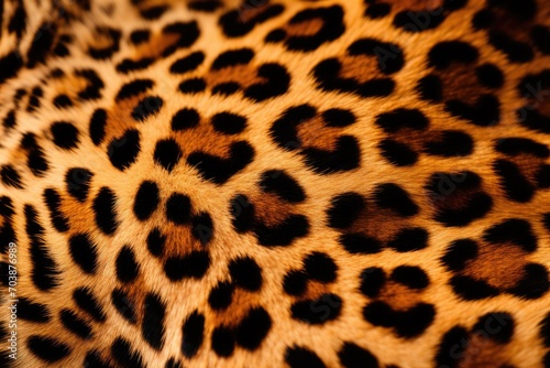 Leopard fur texture. Stylish wild animal print for fabric  background  textile  paper  design  banner  wallpaper