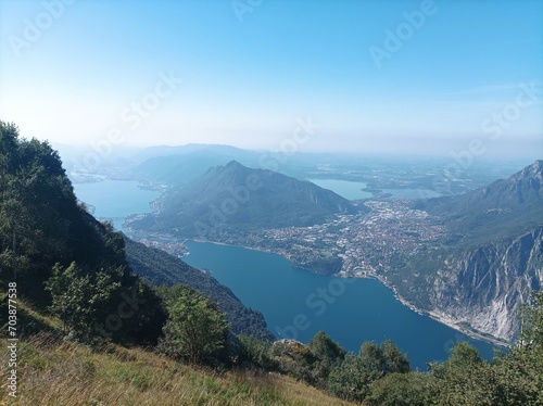 vista del lago di garlate