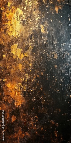 Grunge Background Texture in the Style Iron and Gold - Amazing Grunge Wallpaper created with Generative AI Technology