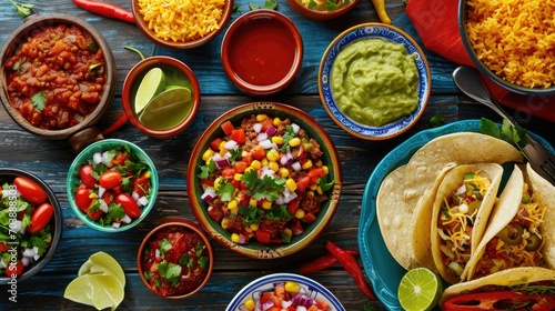 Festive Mexican Dishes