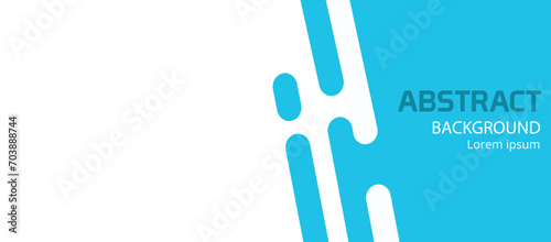 Abstract cyan mustard Rounded Lines Halftone Transition. Vector Background Illustration