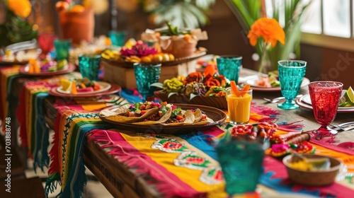 Mexican Flag Themed Party
