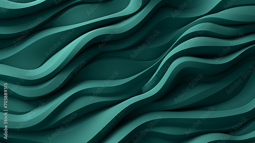 Obraz premium abstract colorful glowing wavy perspective with fractals and curves background 16:9 widescreen wallpapers
