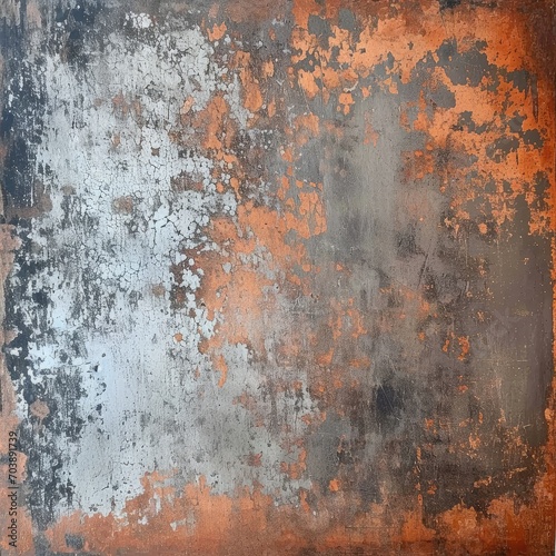 Grunge Background Texture in the Style Copper and Silver - Amazing Grunge Wallpaper created with Generative AI Technology