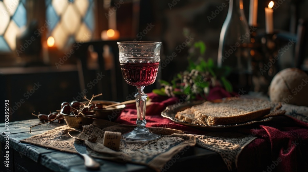 Seder Night Table