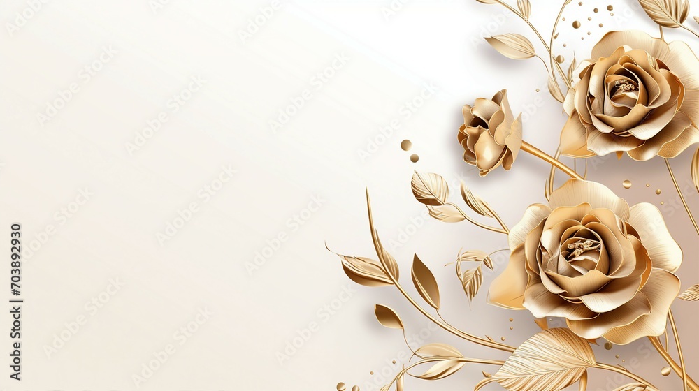 Luxury Gold Floral Background Vector: A Shiny, Elegant Design for Premium Celebrations and High-End Fashion Concepts Luxury Gold Floral Background Vector: A Shiny, Elegant Design for Premium Celebrations and High-End Fashion Concepts