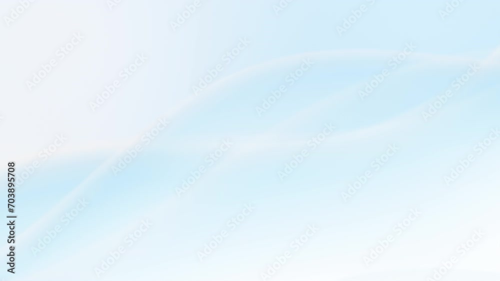 Soft blue drapes. Abstract wave cloth. Loop video background (075) Soft blue drapes. Abstract wave cloth. Loop video background (075)