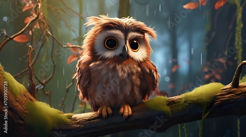 horned owl photo