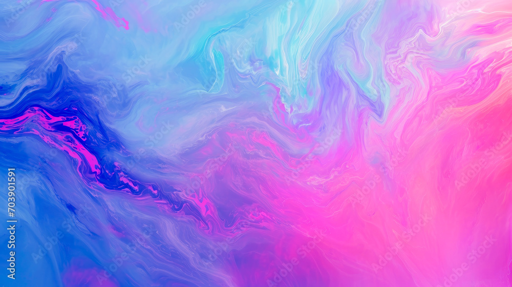 Abstract colorful background. Liquids mixing together