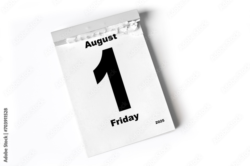 1 . August 2025 1 . August 2025