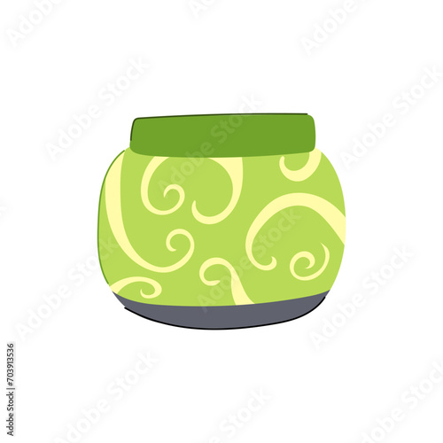 burial urn ashes cartoon. service cremation, death dead, cemetery mortuary burial urn ashes sign. isolated symbol vector illustration