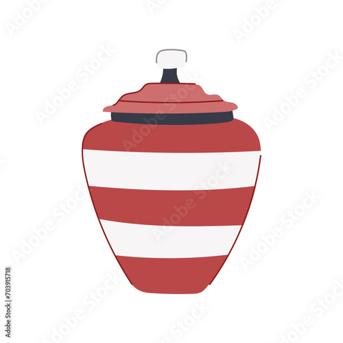 cemetery urn ashes cartoon. mortuary ash, sad memorial, moing outside cemetery urn ashes sign. isolated symbol vector illustration