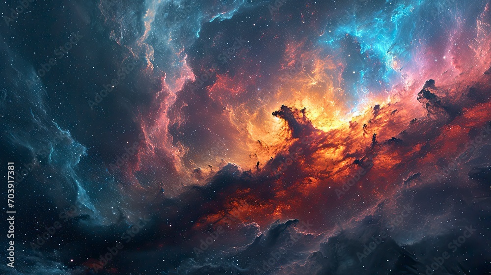 Stars Space Dust Universe, Background Banner HD