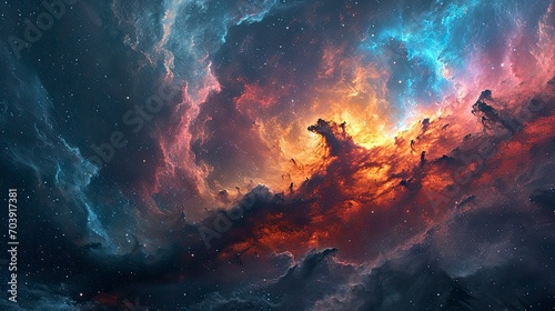 Stars Space Dust Universe, Background Banner HD