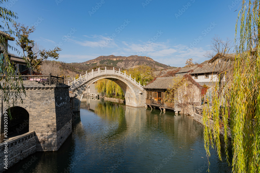 The Great Wall of China, water town