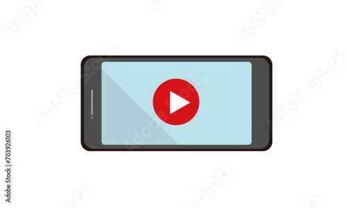 スマートフォン　動画再生