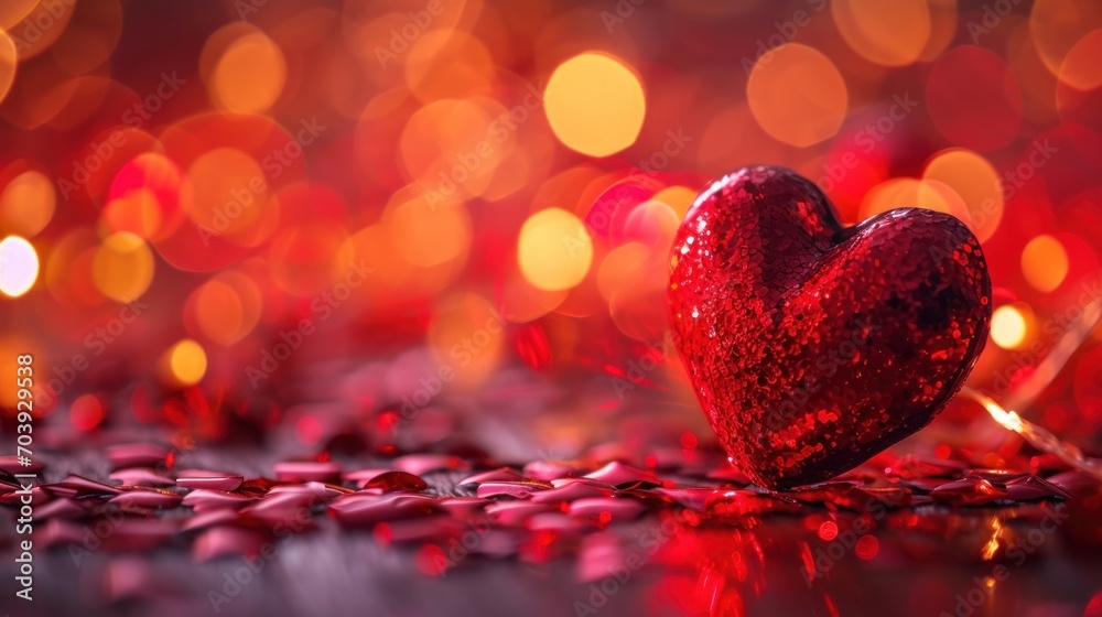 Crimson Love, An Enigmatic Passion Emanating From a Scarlet Heart Gracefully Resting on a Majestic Table Crimson Love, An Enigmatic Passion Emanating From a Scarlet Heart Gracefully Resting on a Majestic Table