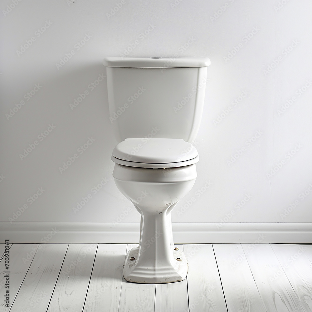 Toilet on White Background Toilet on White Background