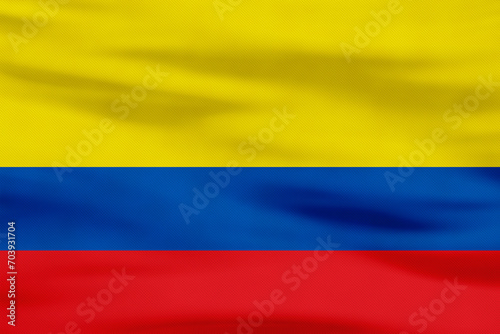 Ecuador Flag - Yellow  Blue  Red Stripes