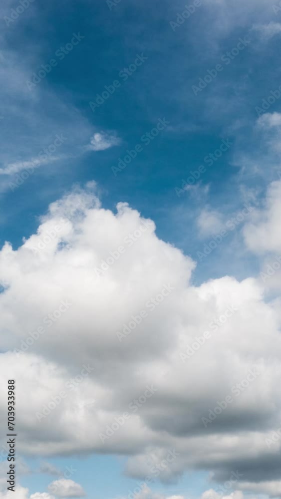 Vertical Video of Clouds Timelapse Vertical Video of Clouds Timelapse