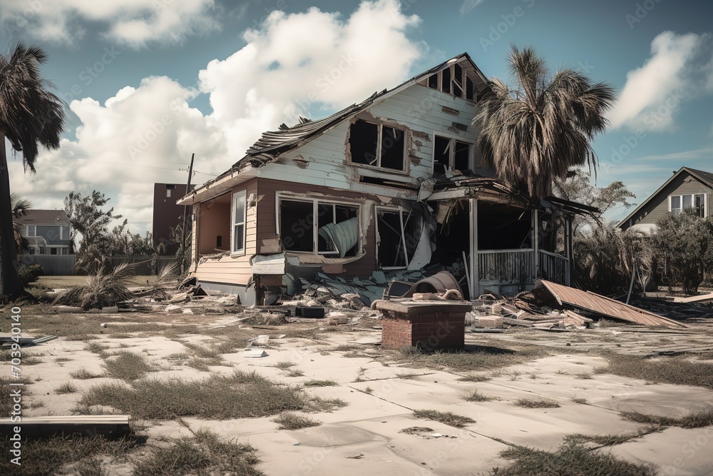 abandoned house