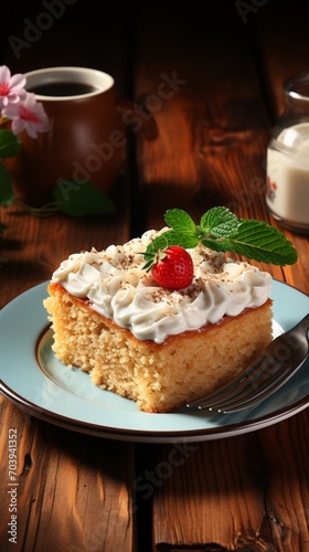Oatmeal cake pastry food cereal