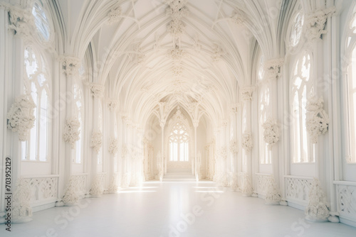 Symmetrical Gothic Wedding Venue  Radiant Ballroom