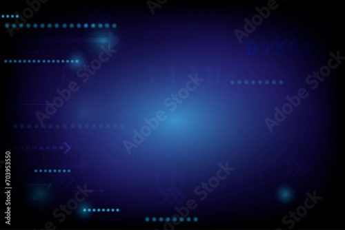 technology background by using arrow in grow up concept 