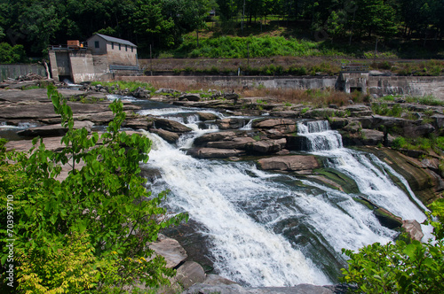 Great Falls Summer Landscape Caanan