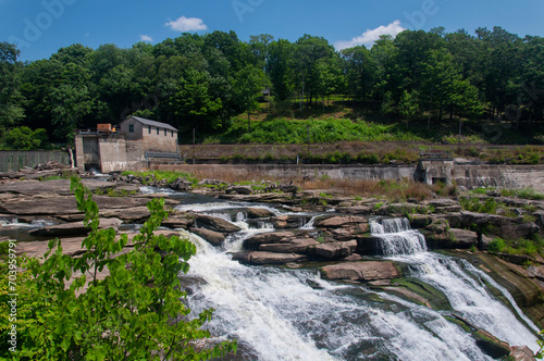 Great Falls Summer Landscape Caanan