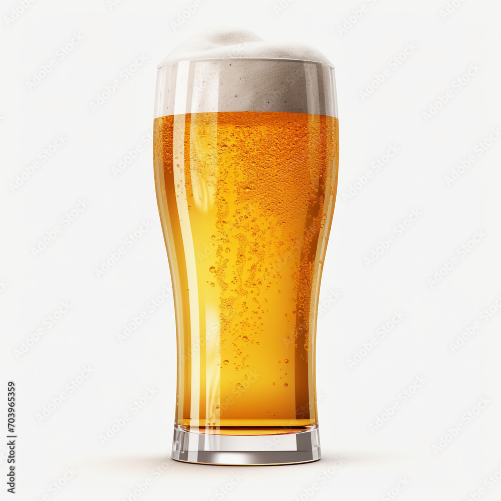 a glass of beer with transparent background a glass of beer with transparent background