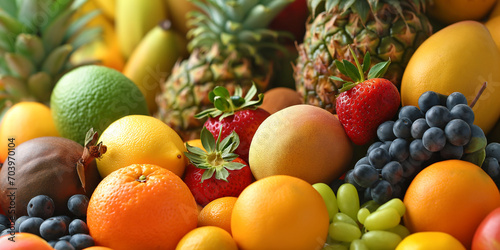 A Burst of Fresh Fruit Flavors