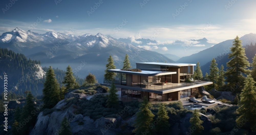 The Exceptional Way of Life in Homes That Soar Above Mist-Enshrouded Valleys