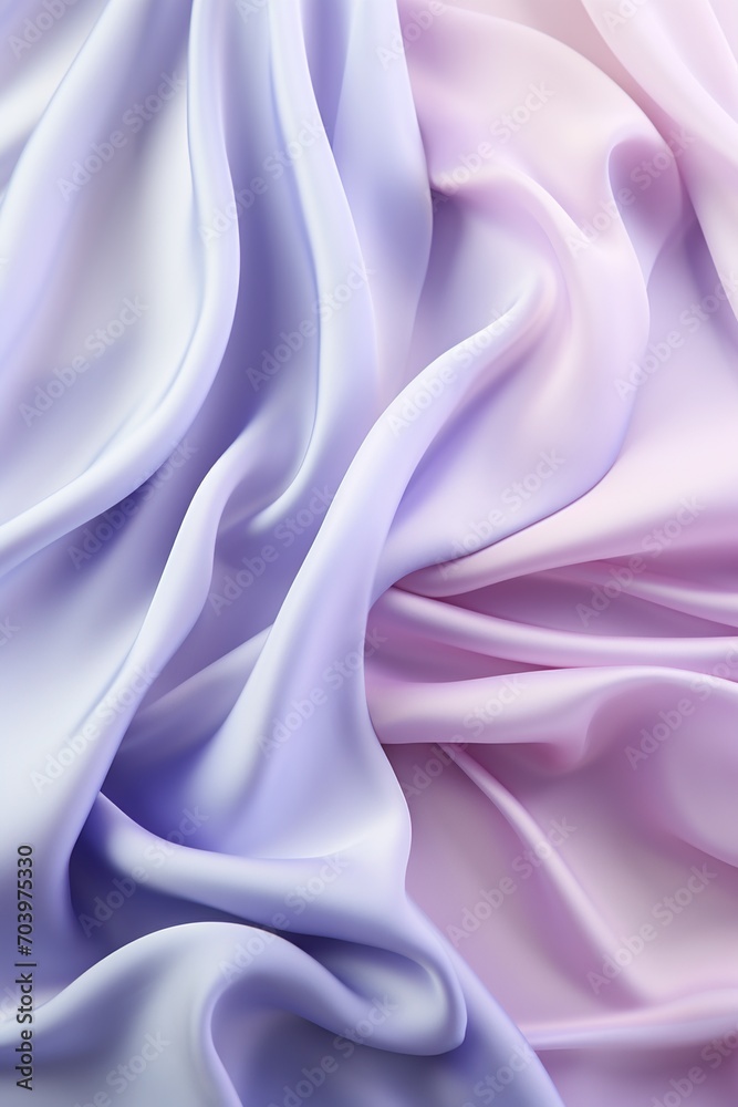 Obraz premium Gradient purple silk fabric