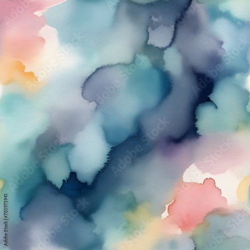 Abstract watercolor background. Illustration. © ingalinder