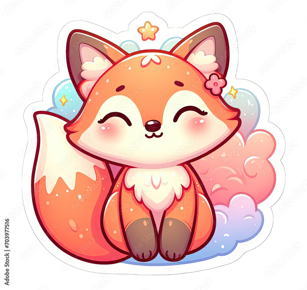 Generative AI Cute Little fox Sticker, cute baby fox sticker, cool little fox stickers, lovely Little baby fox Sticker, adorable little fox stickers, adorable baby fox stickers, little fox sticker Generative AI Cute Little fox Sticker, cute baby fox sticker, cool little fox stickers, lovely Little baby fox Sticker, adorable little fox stickers, adorable baby fox stickers, little fox sticker