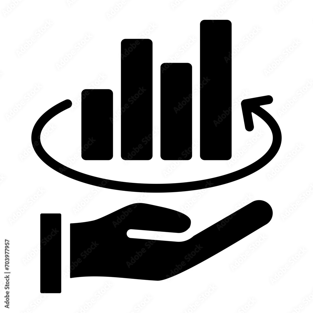 Obraz premium Financial Modeling Icon