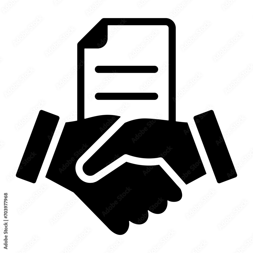 Contract Negotiation Icon