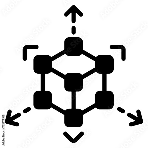 3D Modeling Icon