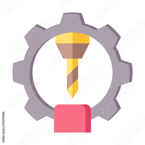 Machining Icon