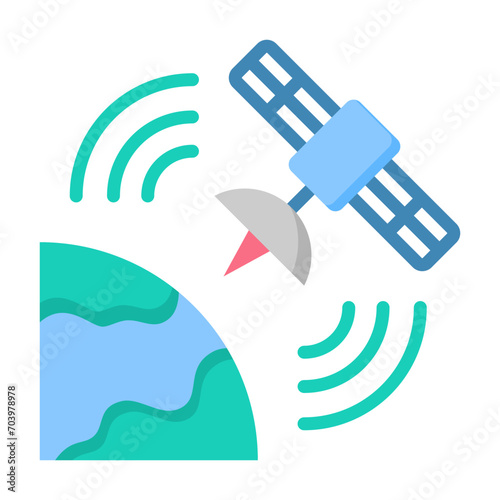 Remote Sensing Icon