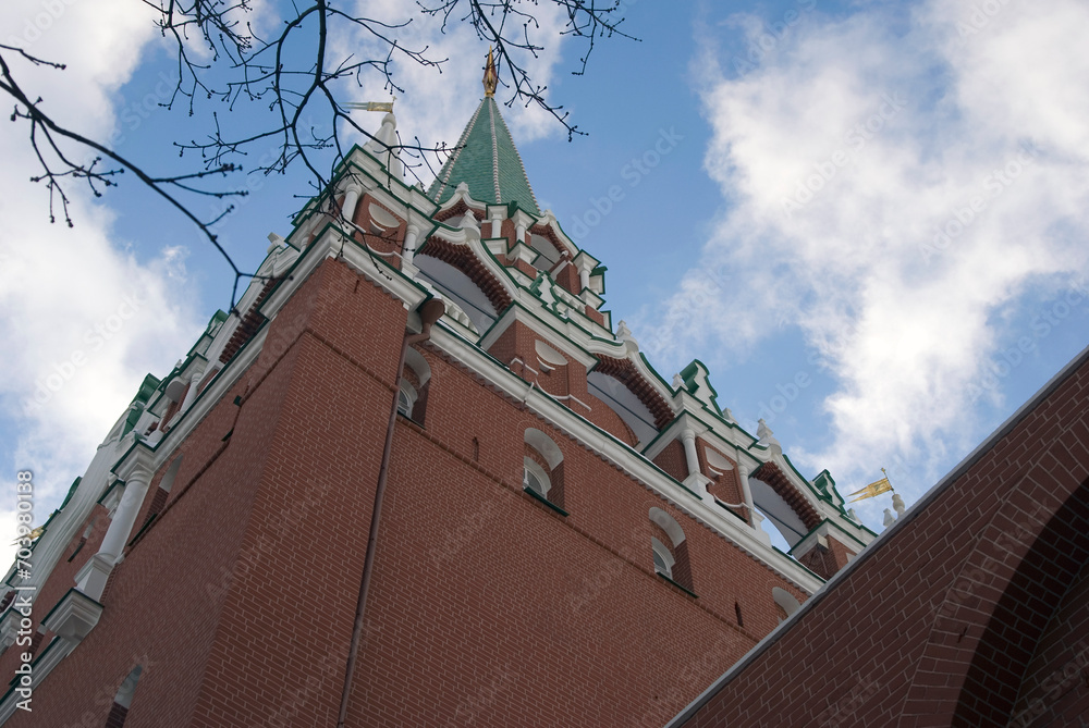 Trinity tower of Moscow Kremlin