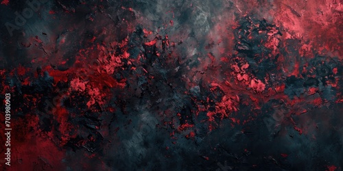 Grunge Background Texture in the Style Ruby and Obsidian - Amazing Grunge Wallpaper created with Generative AI Technology   © Sentoriak