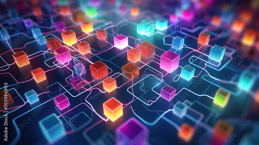 Concept of Network, internet communication, 3d illustration Concept of Network, internet communication, 3d illustration