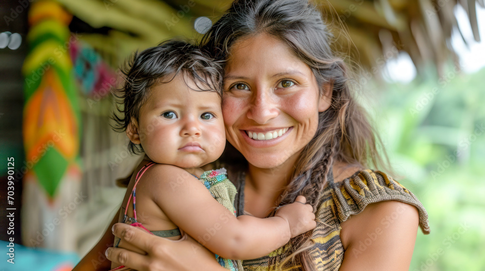 Intercultural a Young Radiant 25 Year old Mother Sharing a Tender Moment with her Baby and both Smiling Warmly Wallpaper Background Brainstorming Family Map Digital Art Magazine Poster Intercultural a Young Radiant 25 Year old Mother Sharing a Tender Moment with her Baby and both Smiling Warmly Wallpaper Background Brainstorming Family Map Digital Art Magazine Poster