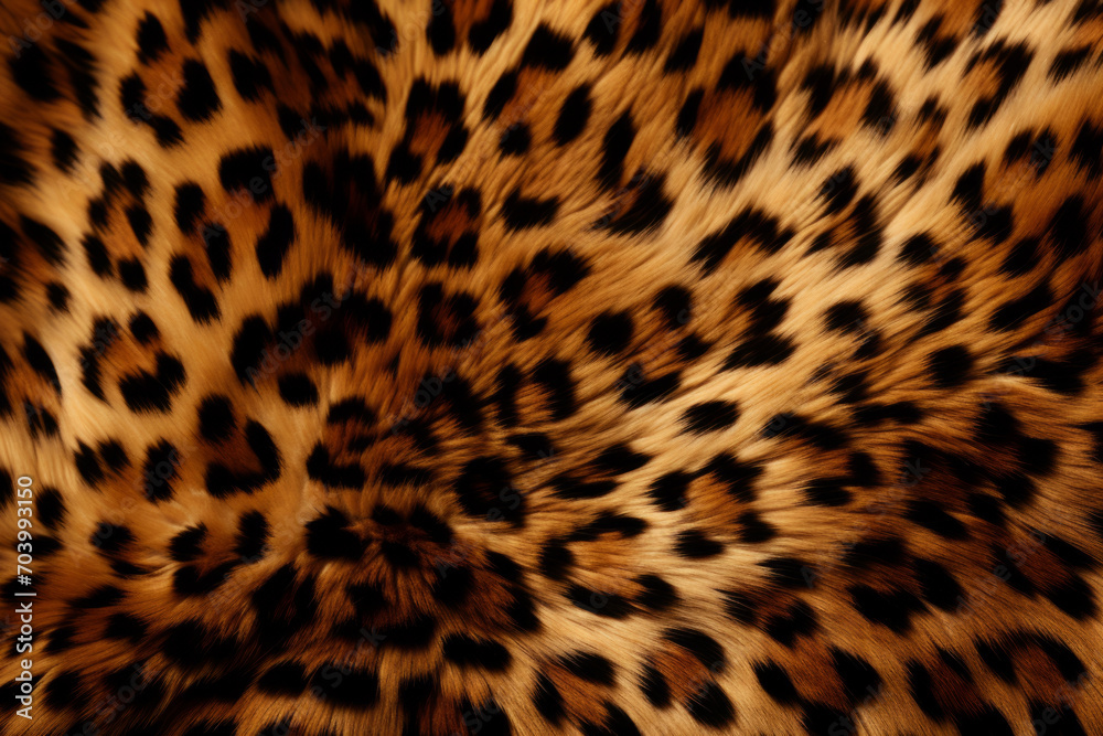 Spotty leopard fur as background. Jaguar skin texture Spotty leopard fur as background. Jaguar skin texture