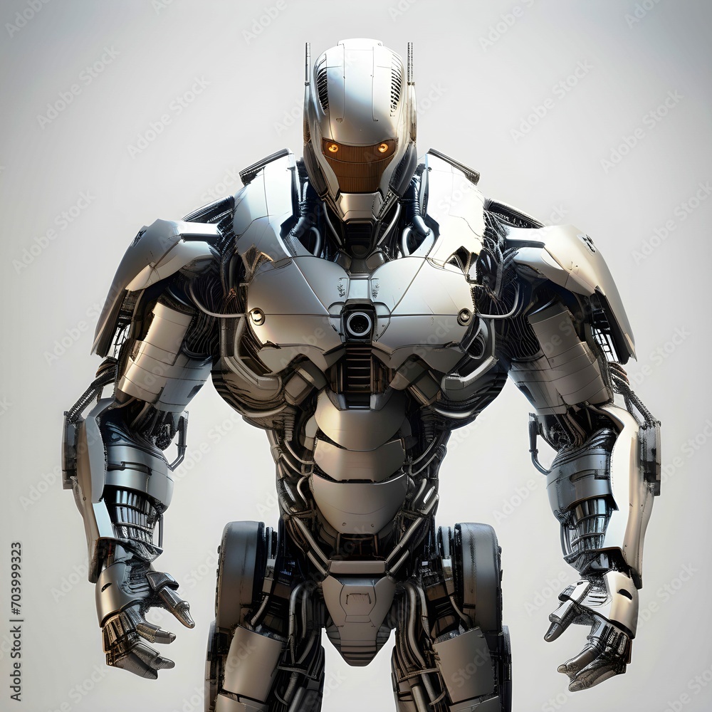 warrior robot cyborg soldier warrior robot cyborg soldier