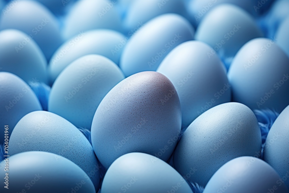 a close up of a bunch of eggs with one egg laying in the middle of the egg carton and the other laying in the back of the carton of the carton. a close up of a bunch of eggs with one egg laying in the middle of the egg carton and the other laying in the back of the carton of the carton.
